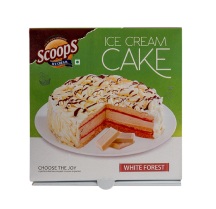 White Forest Icecream Cake